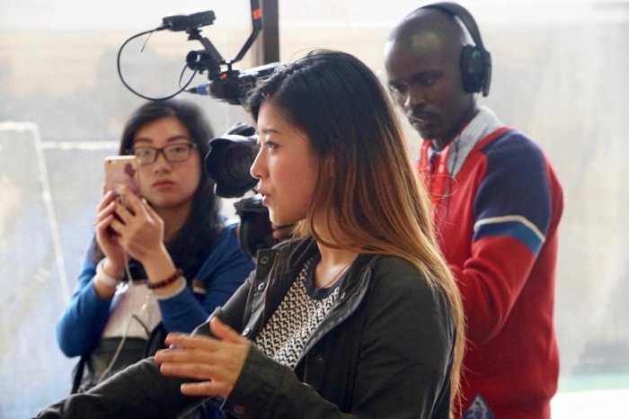 Zizhu Zhang, a Chinese journalist in Nairobi, Kenya