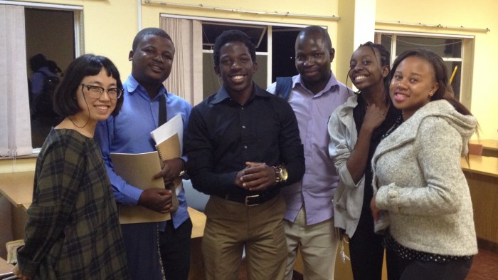 Like most CIs in Africa, the University of Zimbabwe's CI offers Chinese classes to the public in the evenings