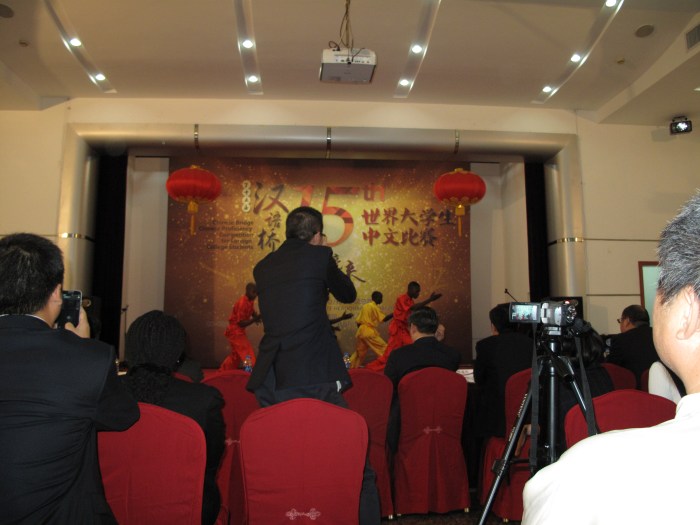 Cultural activities such as the Chinese Bridge Competition are always well-documented by Chinese media and government representatives